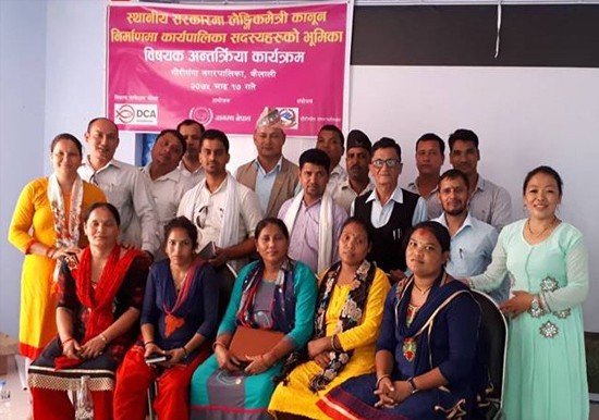 ROLE OF LEGISLATIVE MEMBER ON LOCAL GOVERNANCE LAW MAKING PROCESS