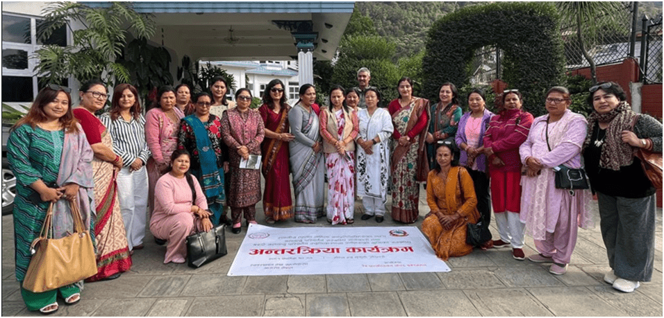 Interaction Program Climate Change and its Impact at Grassroots and role of Local Women Representatives in addressing Climate Change